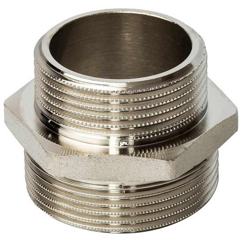 Ниппель НН переходной никелированный 1"1/2X1"1/4 SFT-0004-112114 STOUT