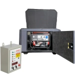 A-iPower A7000EAX бензиновый генератор в кожухе 1400SS RAL 7024 с блоком АВР 400В/25А (8 pin) New УТ-11184323/29109