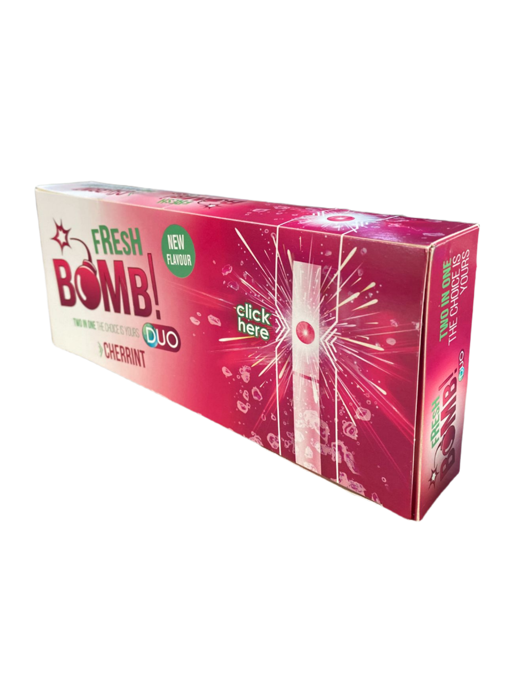 Гильзы для сигарет "Fresh Bomb" Фильтр с капсулой Вишня 100шт