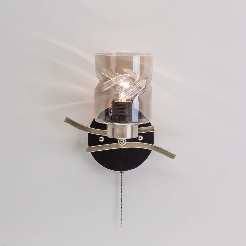 Citilux Мерида CL142315 Бра с выключателем Матовый Хром