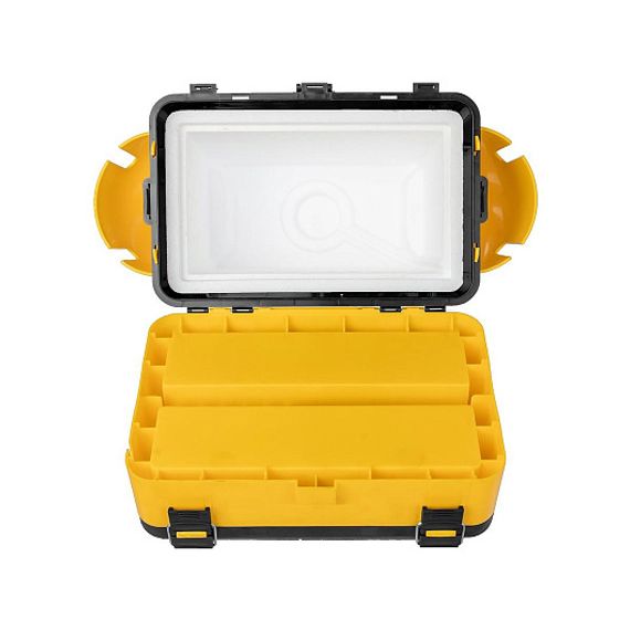 Ящик FishBox Thermo с термоконтейнером (19л/8,5л) черно-желтый (T-FB-T-19-8-BY) Helios (0)