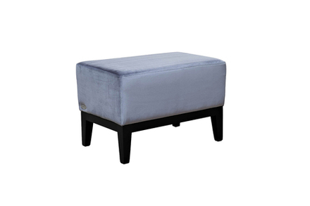 Банкетка Garda Decor Стелла(Stella) 60 прямоугольная синяя Velv-Sin 60*38*40 см