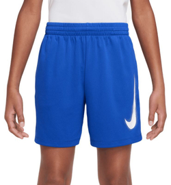 Шорты для мальчика теннисные Nike Dri-Fit Multi+ Graphic Training Shorts - game royal/white/white