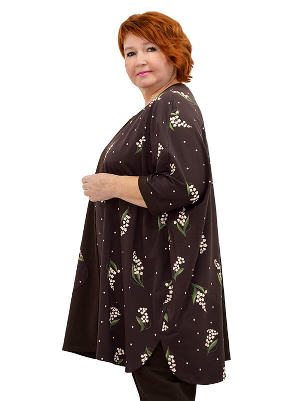 Туника-пончо Брауни