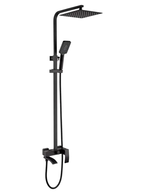 Душевая система RIMERO RM2409BL (Черный матовый)