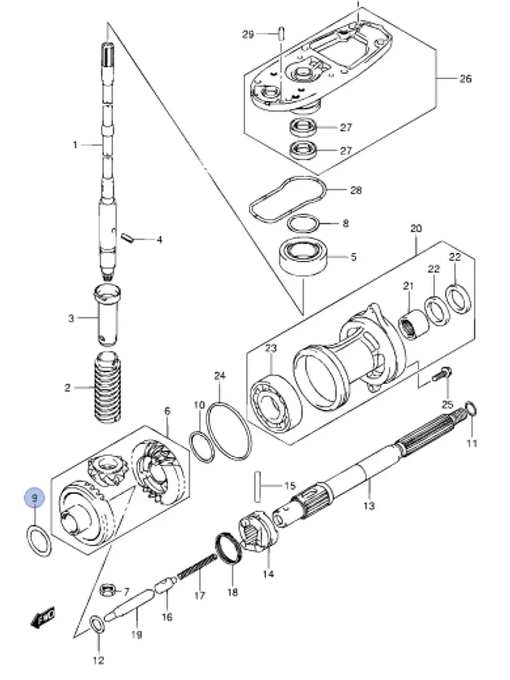 Шайба регулировочная 09181-30186-000