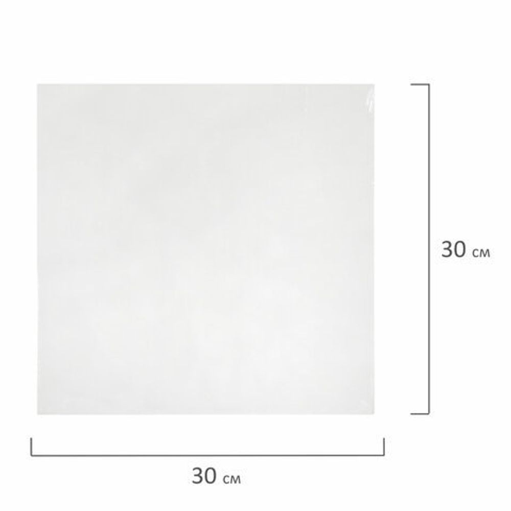 Холст на МДФ BRAUBERG ART CLASSIC, 30*30см, грунтованный, 100% хлопок, мелкое зерно, 191672