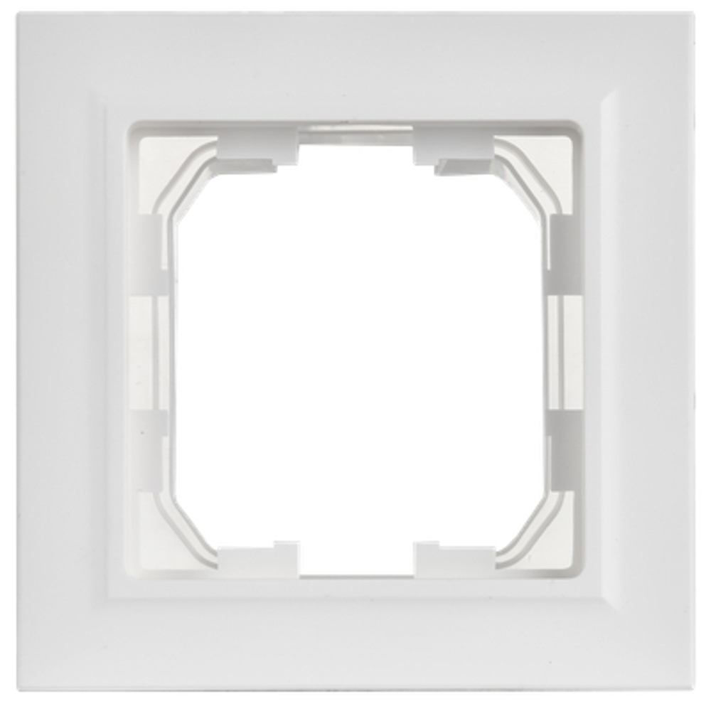 BRITE Рамка 1-местная IP44 РУ-1-БрАБ-44 арктический белый IEK