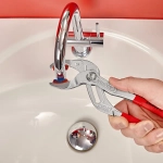 Клещи трубные захватные хромированные 250 мм Knipex 81 13 250