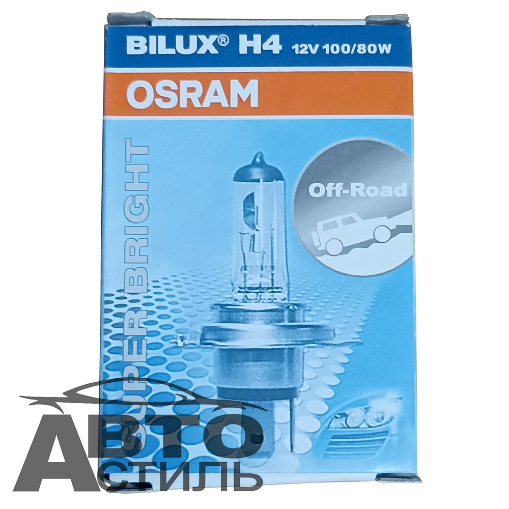 Автолампа H4 12V 100/80W P43t Osram Super Bright Off-Road (62203) шт