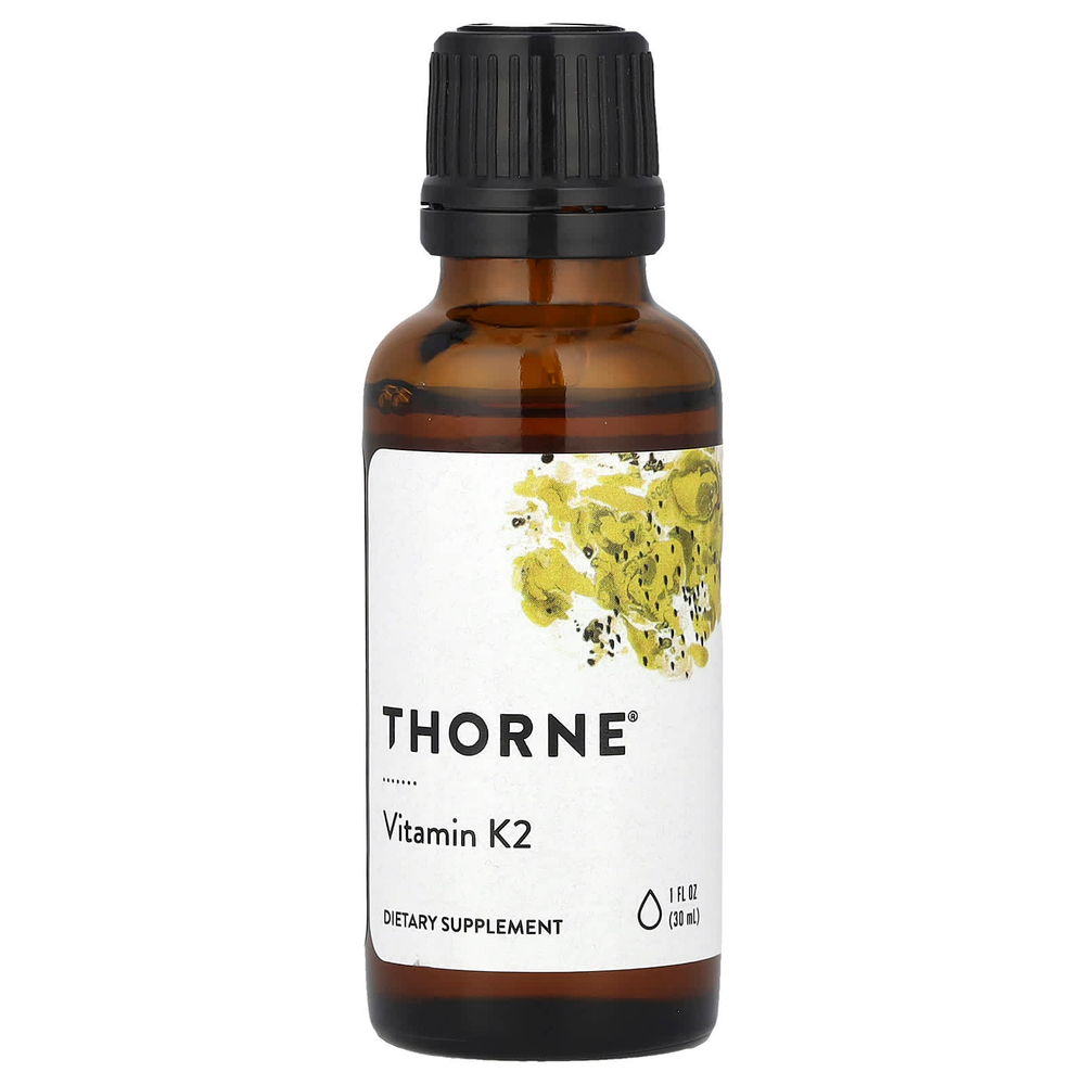 Thorne, витамин K2, 30 мл (1 жидк. унция)