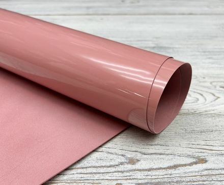 Vernissage Rose (0,8-1,0 мм), цв. Розовый, натуральная кожа