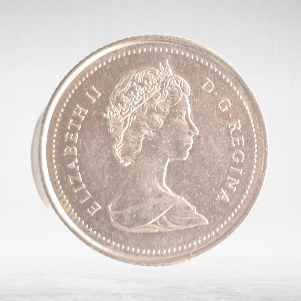 Canada, 10 Cents, 1987 – Elizabeth II (Second Portrait), VF