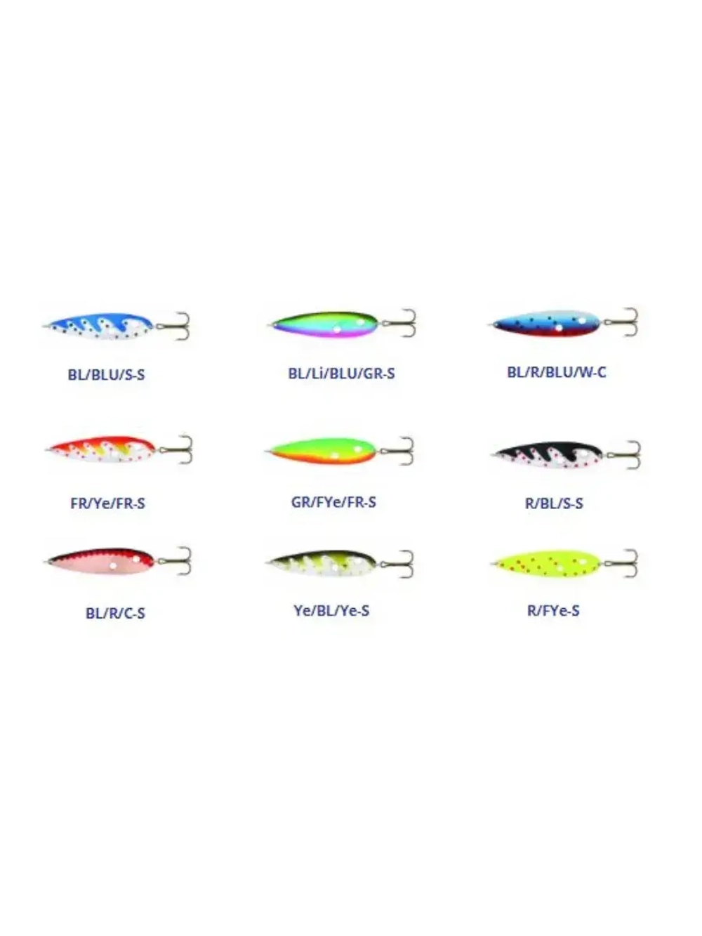 Блесна для рыбалки Tundra 85 мм колебалка 19 г