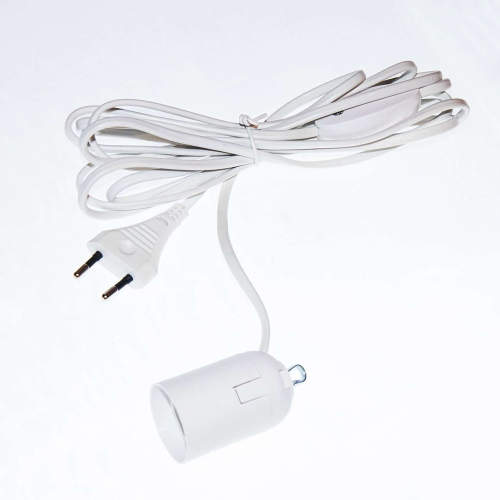 Патрон Е27 с проводом