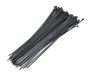 Хомут пластмас BLACK 4х400 (100шт) KING BLACK 4х400