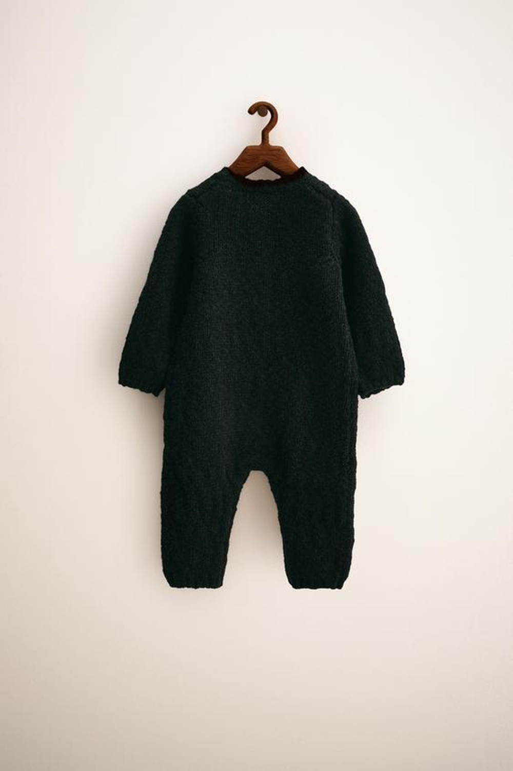 ZARA TIMELESS - ШЕРСТЯНОЙ КОМБИНЕЗОН, ЧЕРНЫЙ