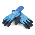 Рыболовные перчатки прорезиненные зимние GC (-30), Синий