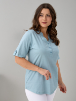 Блузка БЛ-122/рогожкашалфей