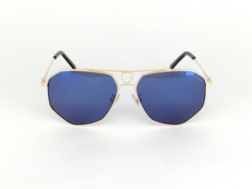 Солнцезащитные очки Tonino Lamborghini 750-05 AF FR Gold-Metal Mirror Blue Lens