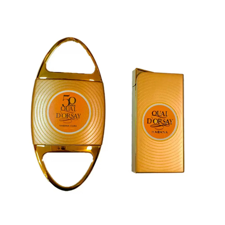 Набор QUAI D'ORSAY гильотина и зажигалка