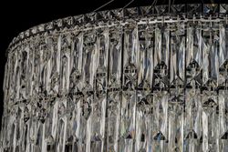 Подвесная люстра Arti Lampadari Ovindoli Nickel Ovindoli L 1.5.80+40.100 N