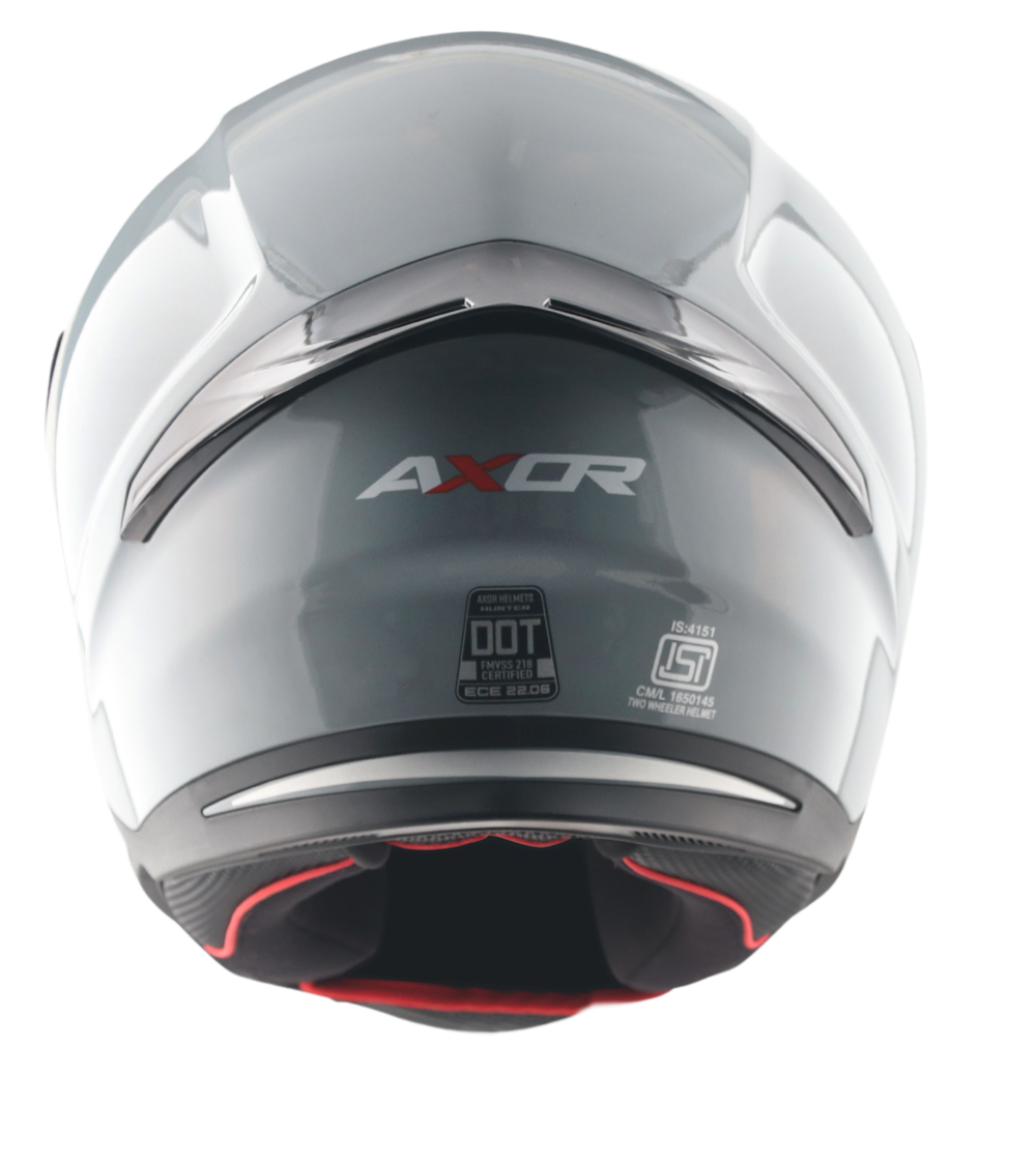 Шлем AXOR SH-890 HUNTER SOLID, цвет светло-серый (L)