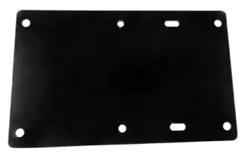 Пластина переходная двигателя для снегохода Буран с отверстиями для двухцилиндровых двигателей Lifan