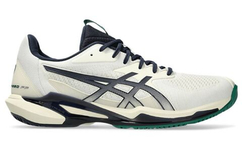 Мужские кроссовки теннисные Asics Solution Speed FF 3 - кремовый/полночный