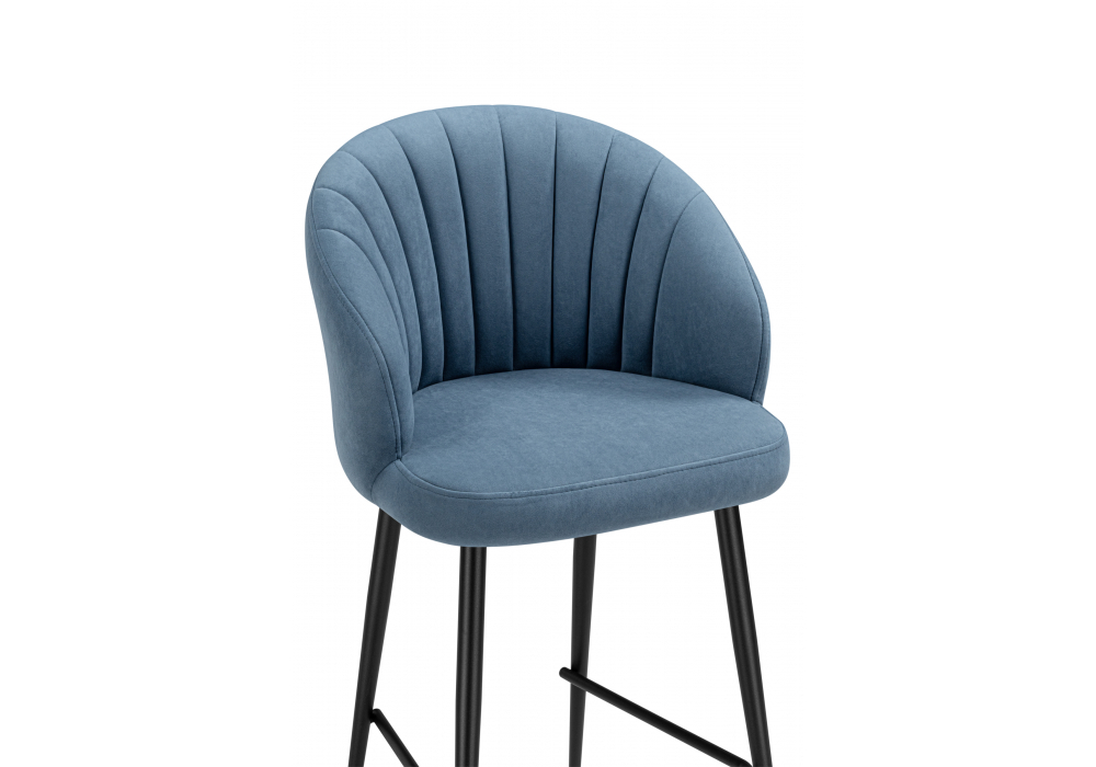 Барный стул Woodville Бэнбу marseille 30, черный, ножки черные