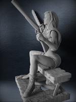 Evil Dead Girl Ash девушка фигурка для покраски