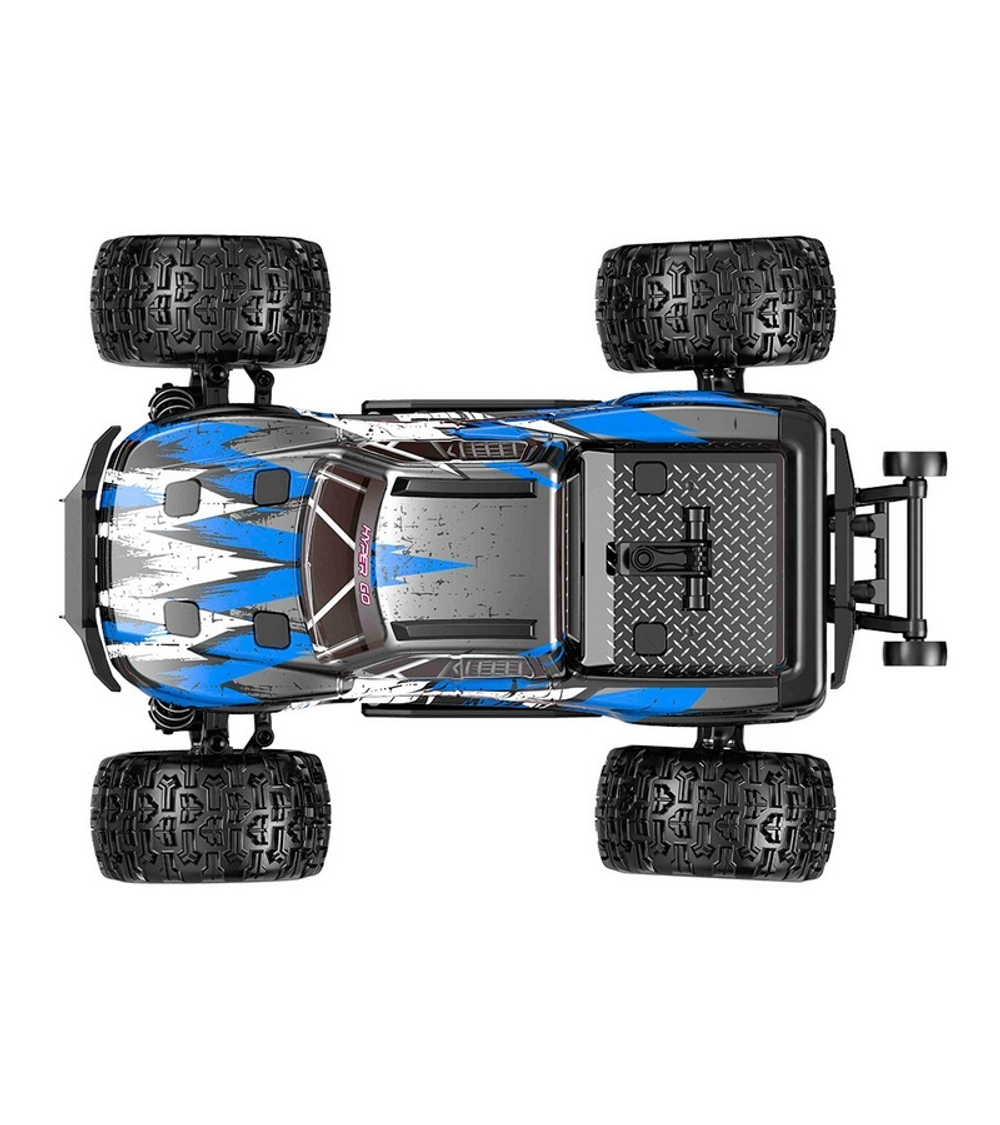 Радиоуправляемый монстр MJX Hyper Go H16H (синий) 4WD 2.4G LED GPS 1/16 RTR