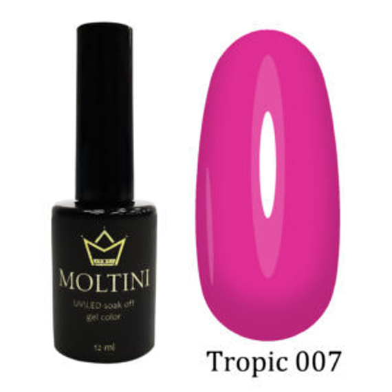 Гель-лак Moltini Tropic 007, 12 ml.