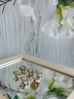 Декоративные металлические пуговицы на ножке