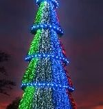 Уличная гирлянда «Пояс ориона» для елок от 4 до 30 м