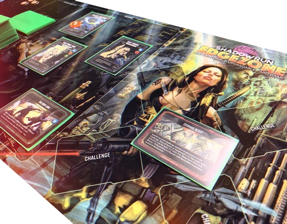 Shadowrun Edge Zone: Magic & Mayhem + 2 playmats