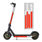 Наклейки светоотражающие на стойку руля и деку для Ninebot MAX G30