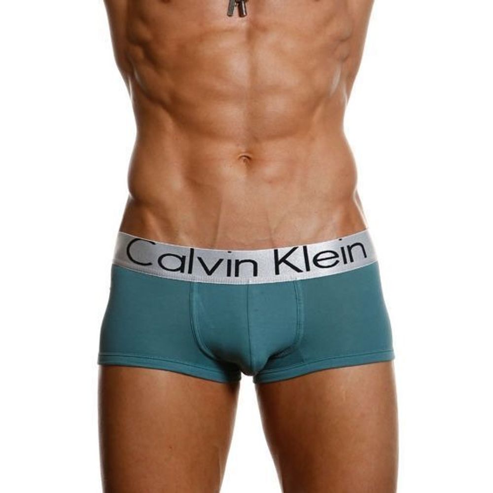 Мужские трусы боксеры Calvin Klein Steel Emerald