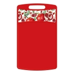 Доска разделочная Bergamo прямоугольная 260x155x3,5мм (красный)