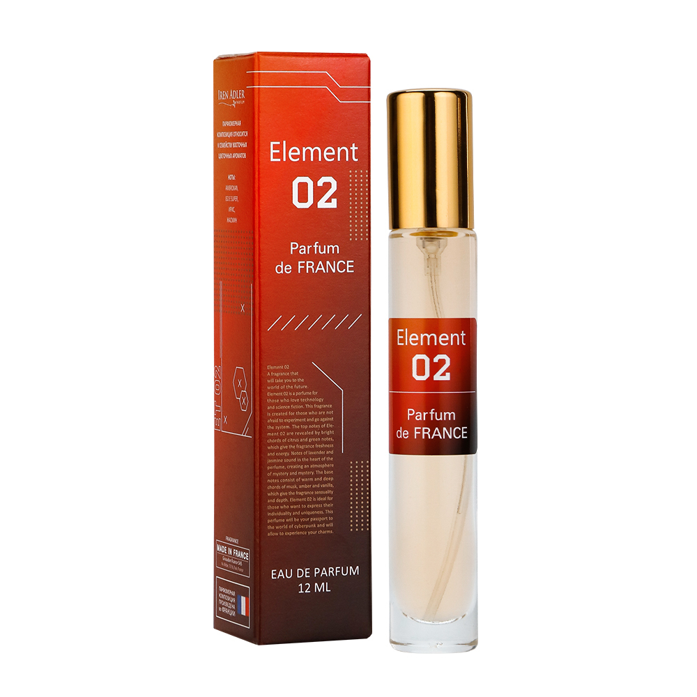 Вода парфюмерная Parfum De France Element 02 (Парфюм Де Франс Элемент 02) - 12ml for women