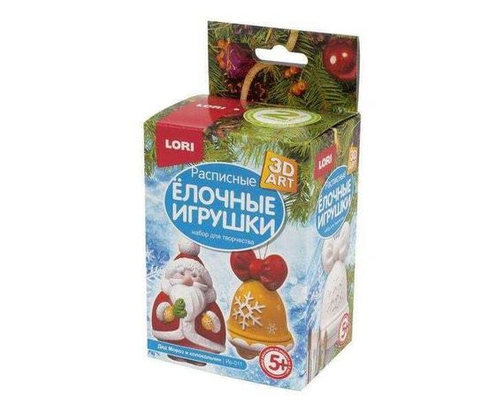 Oyuncaq Rəngləmə 3D Lori Yeni İl &quot;Дед Мороз и колокольчик &quot;