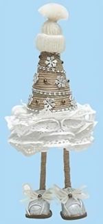 Новогодняя елочка "Белоснежка" (Волшебная мастерская)