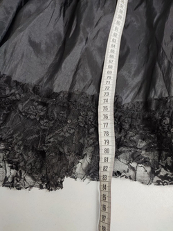 Юбка комбинированная с кружевом 44 размер