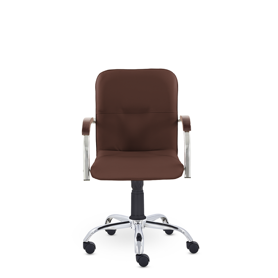 Кресло Самба GTP TG СН D8 (темный орех) Z10 (темно-коричневый)