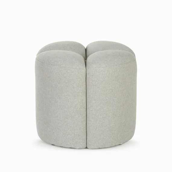 Пуф Bun, Ø45х45 см, серый