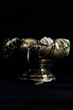 Длинные бусы Alethea из черного агата Loginova x QUARZ