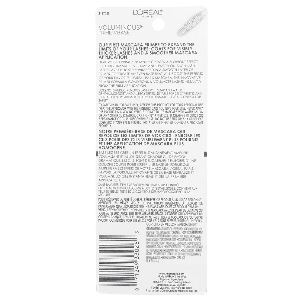 L'Oréal, Основа Voluminous, белый оттенок 300, 7,3 мл