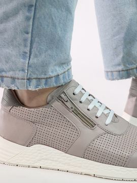 1101 Женские кеды(Темно-бежевый)