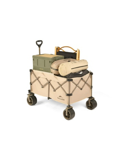 Тележка туристическая Naturehike Rubiks Cube 100х65,5х108 см, 190 л, бежевая