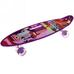 Скейтборд Graffiti, 61*17 см (колеса ПУ, метал. подвеска,ручка)